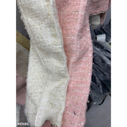 レディース ツイードジャケット ノーカラー 上品 韓国ファッション