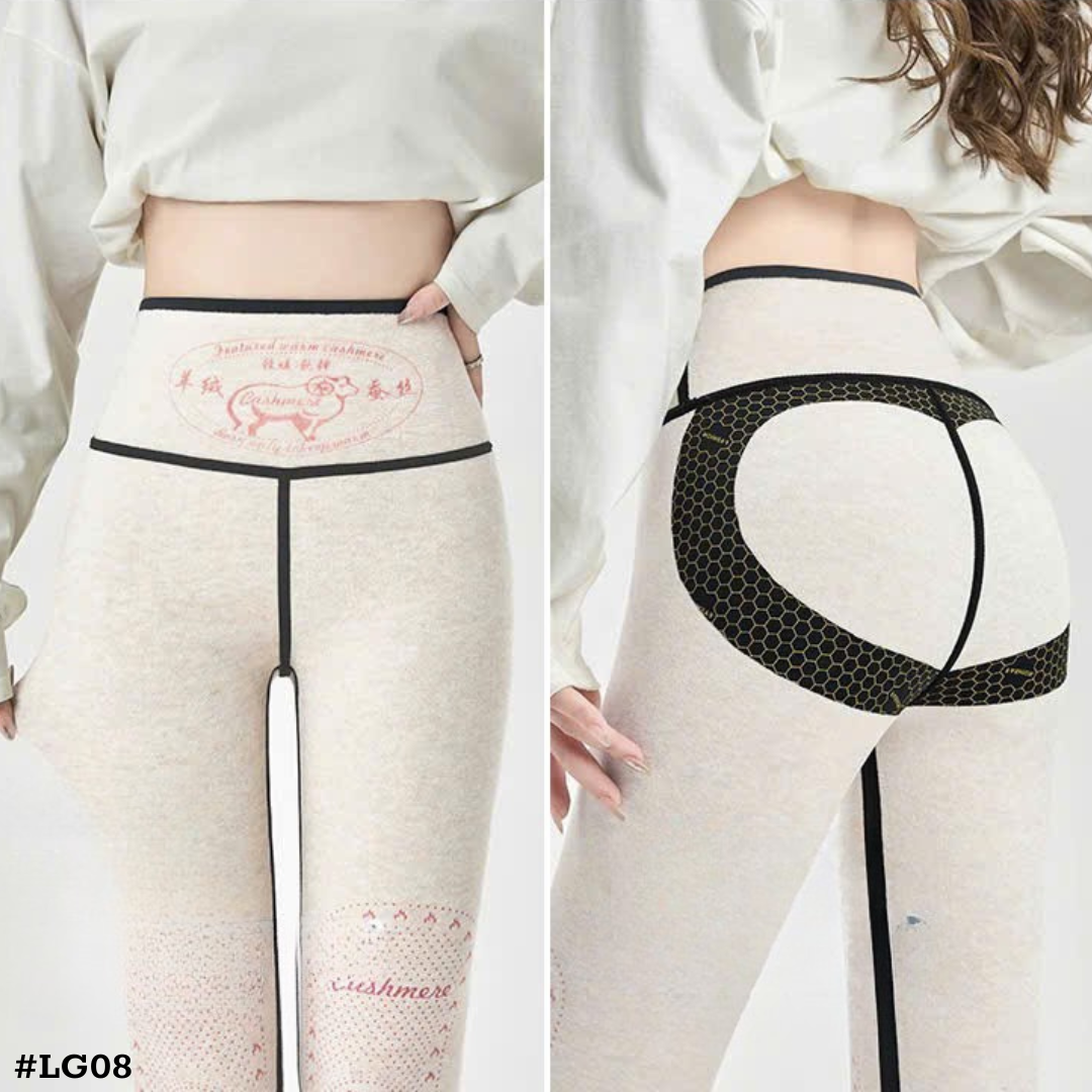 レディース 裏起毛 レギンス ハイウエスト 美脚 ストレッチ 防寒 あったか 秋冬パンツ